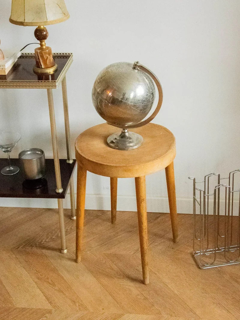 Axel, le tabouret en bois clair N°592