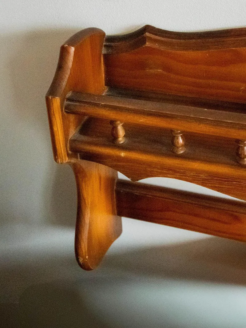 Gaëlle, l'étagère de cuisine en bois foncé N°684
