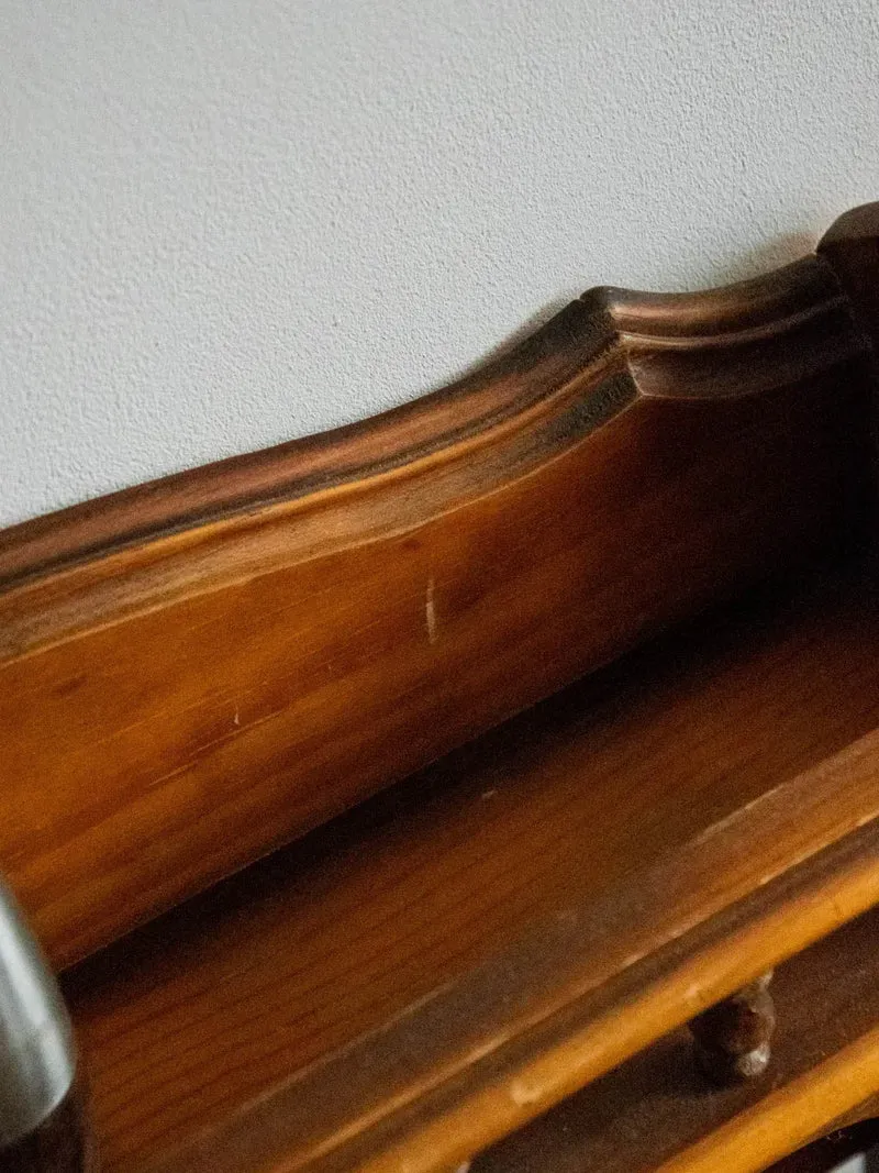 Gaëlle, l'étagère de cuisine en bois foncé N°684