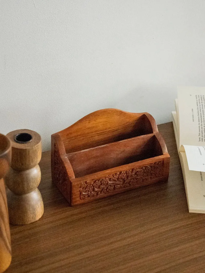 Ambroise, le petit porte-documents en bois N°881