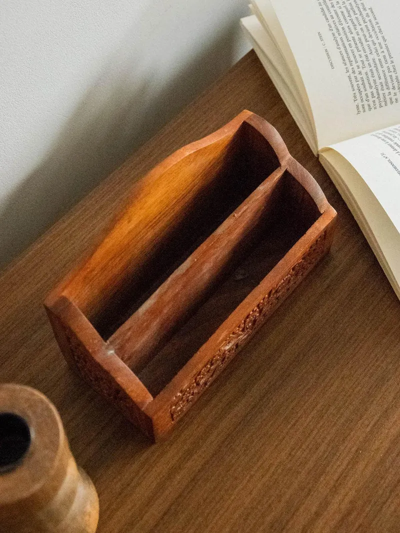 Ambroise, le petit porte-documents en bois N°881