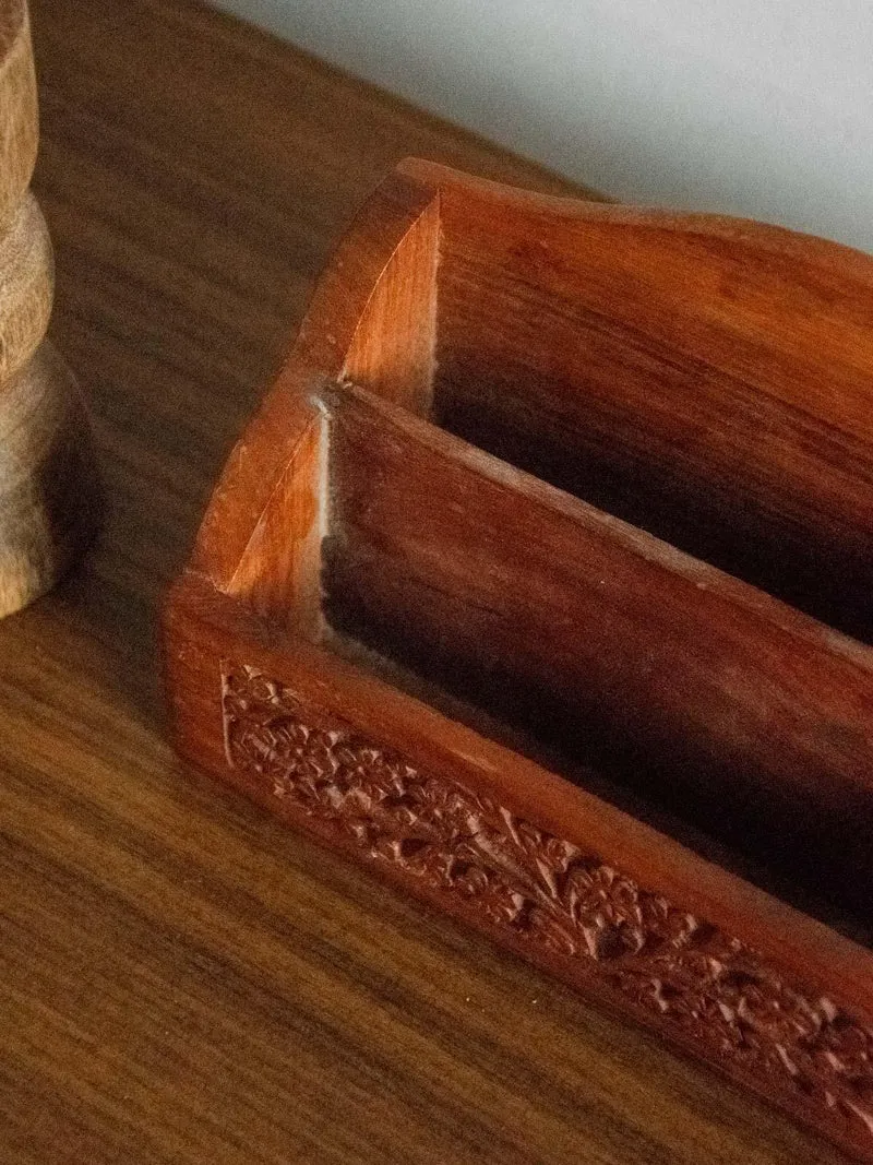 Ambroise, le petit porte-documents en bois N°881