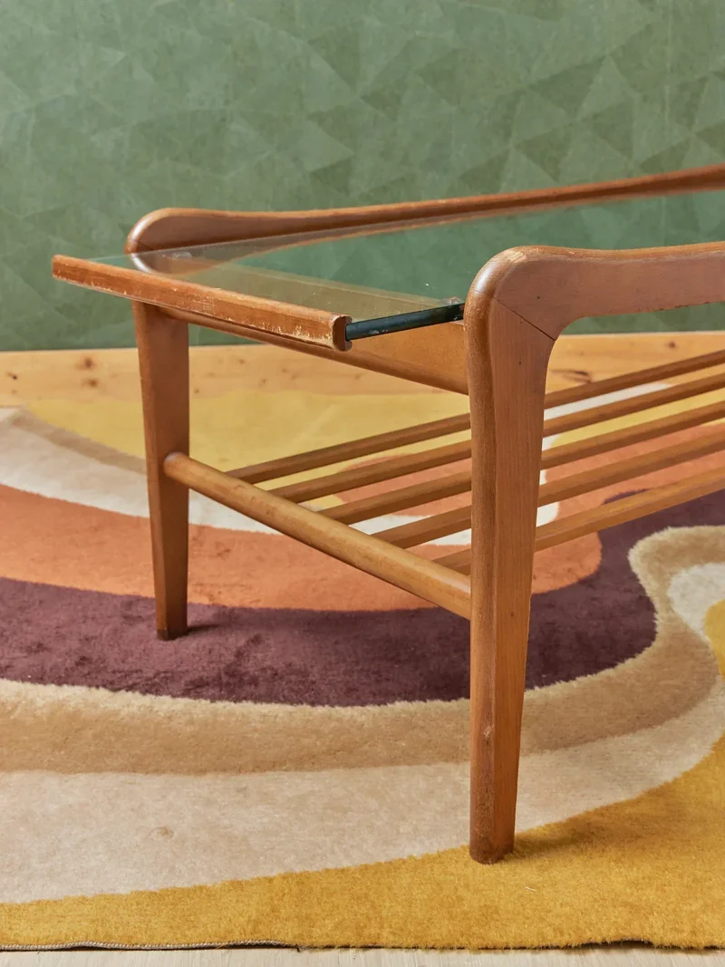 Donna, la table basse scandinave en bois clair N°740