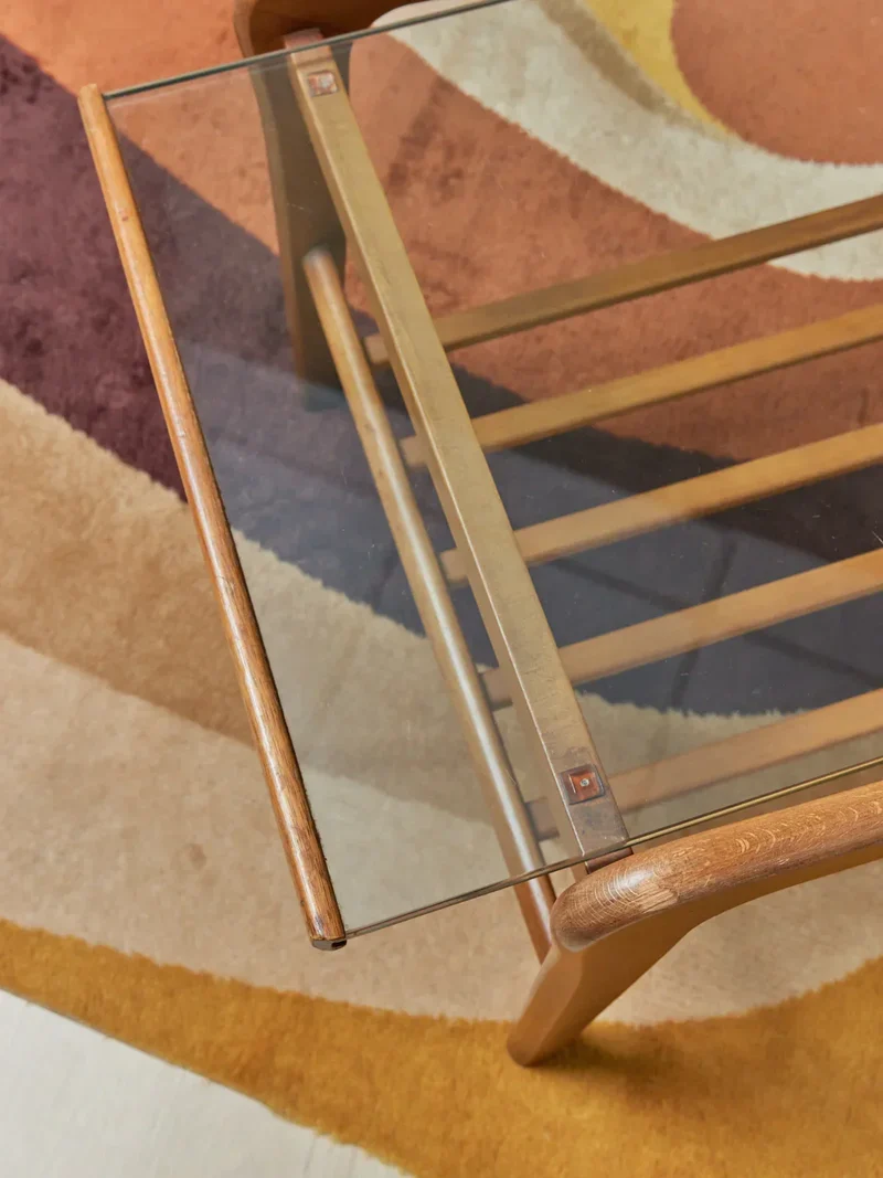 Donna, la table basse scandinave en bois clair N°740