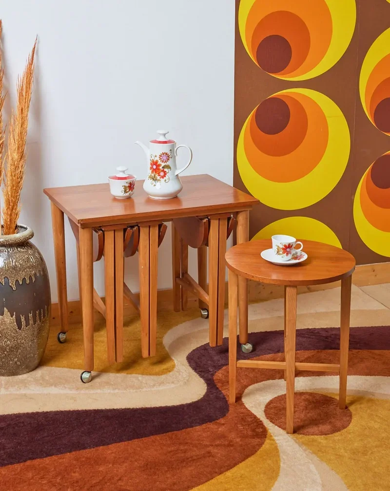 Hanna, la table d'appoint modulable en bois N°782