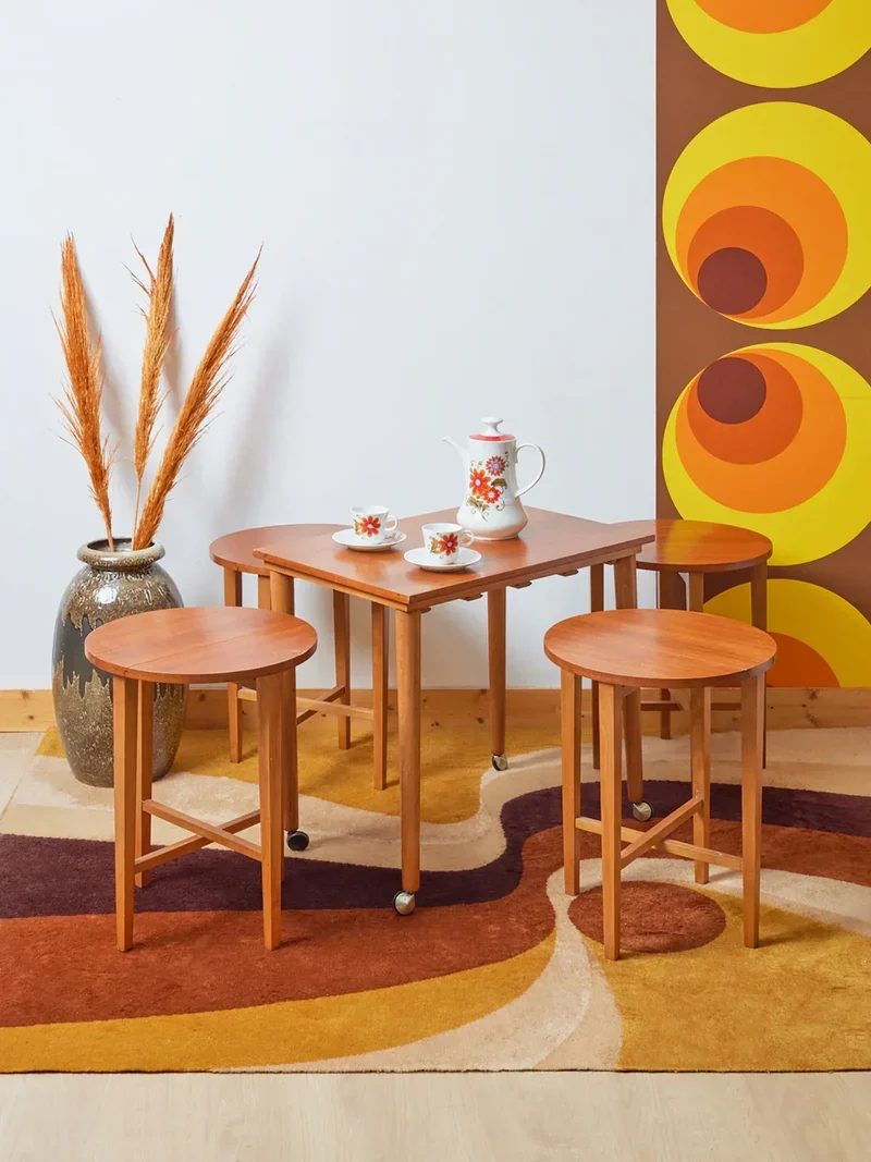 Hanna, la table d'appoint modulable en bois N°782