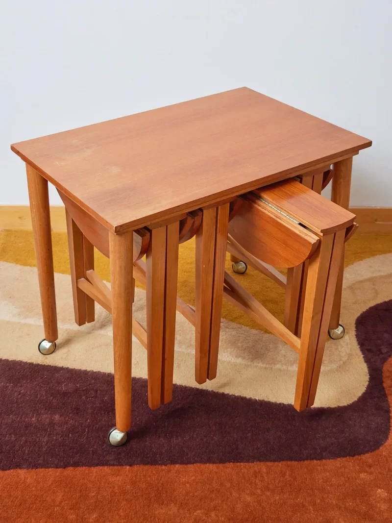 Hanna, la table d'appoint modulable en bois N°782