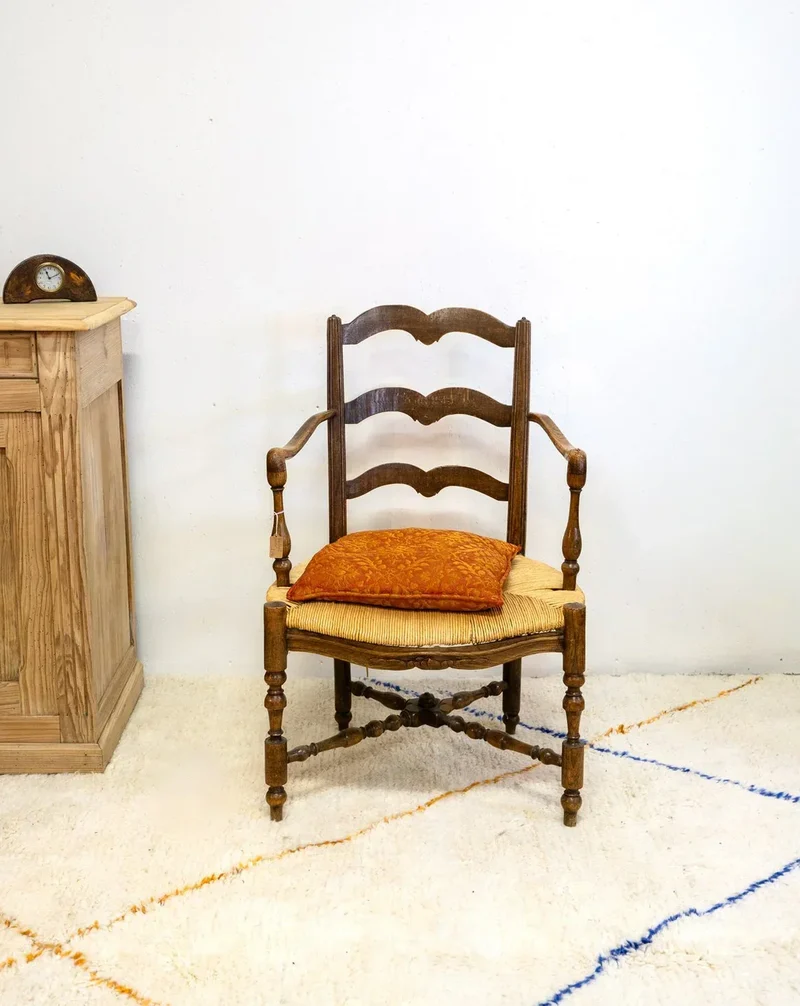 Ernest, le fauteuil provençal en bois N°656