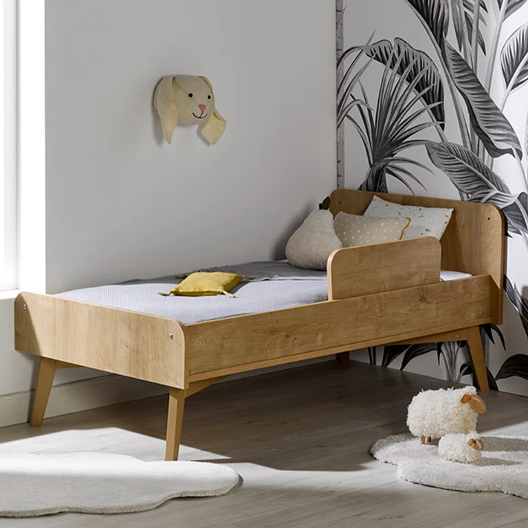 Lit bébé évolutif et commode grand modèle Maelyne Bois