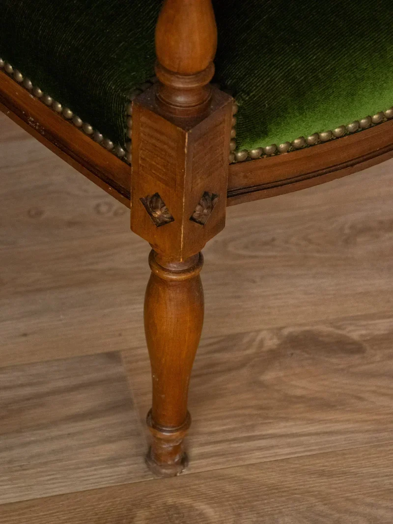 Ernest, la paire de fauteuils en velours N°649