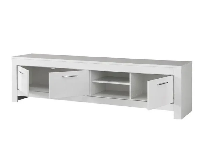 Meuble de salon laqué blanc MODENA