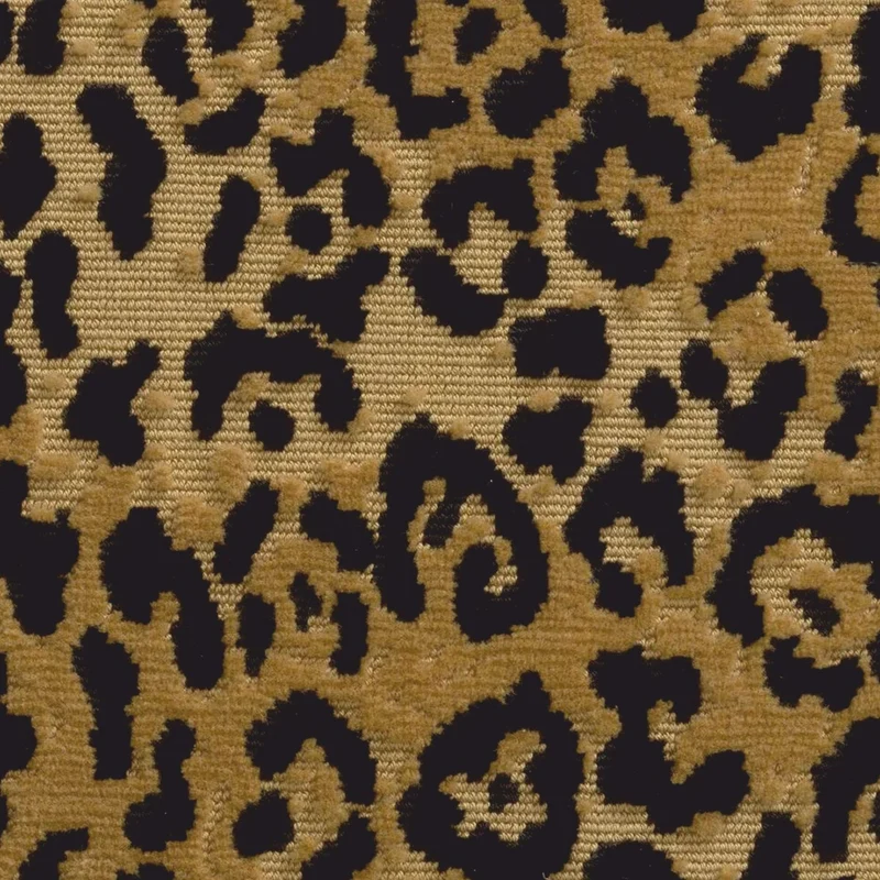 Casa Padrino Luxus Drehhocker Leopard H. 55 cm - Luxus Hotel Möbel