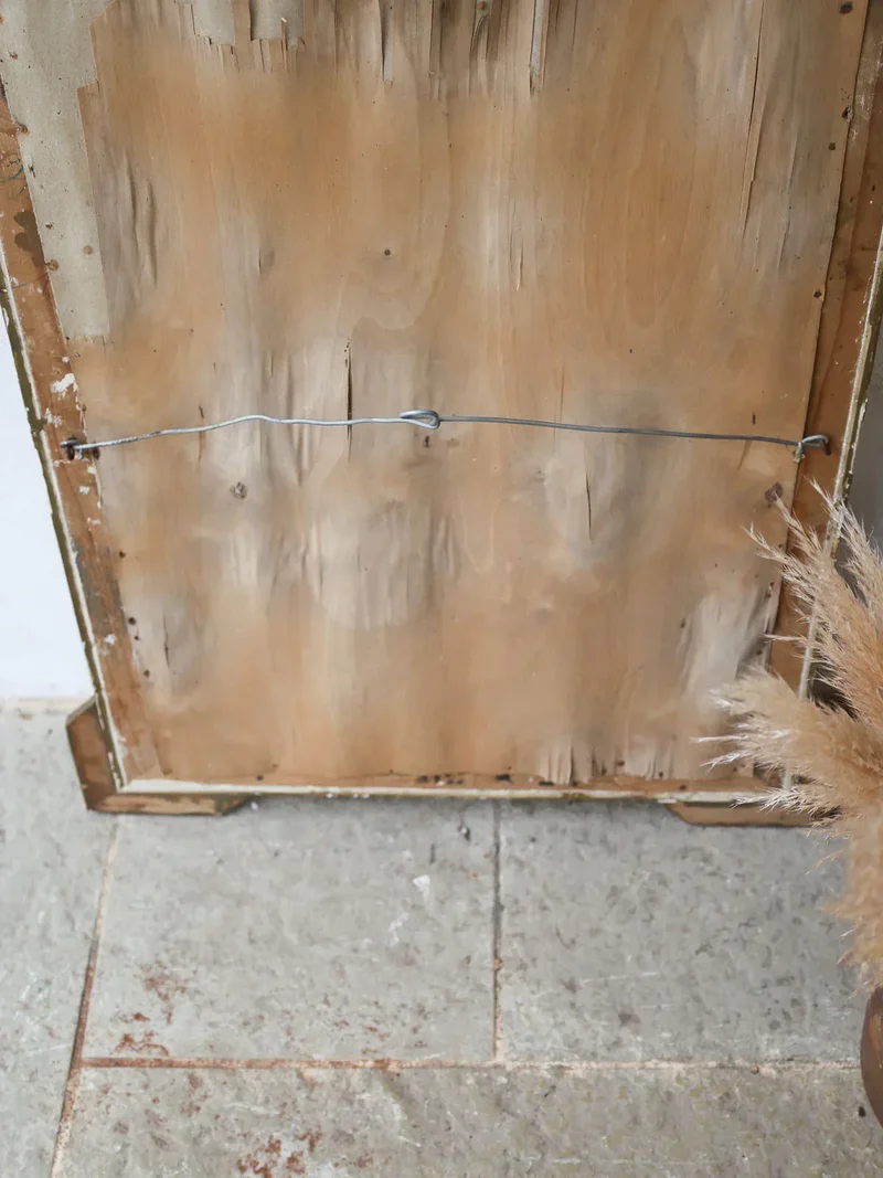 Georges, le miroir en bois sculpté doré N°952