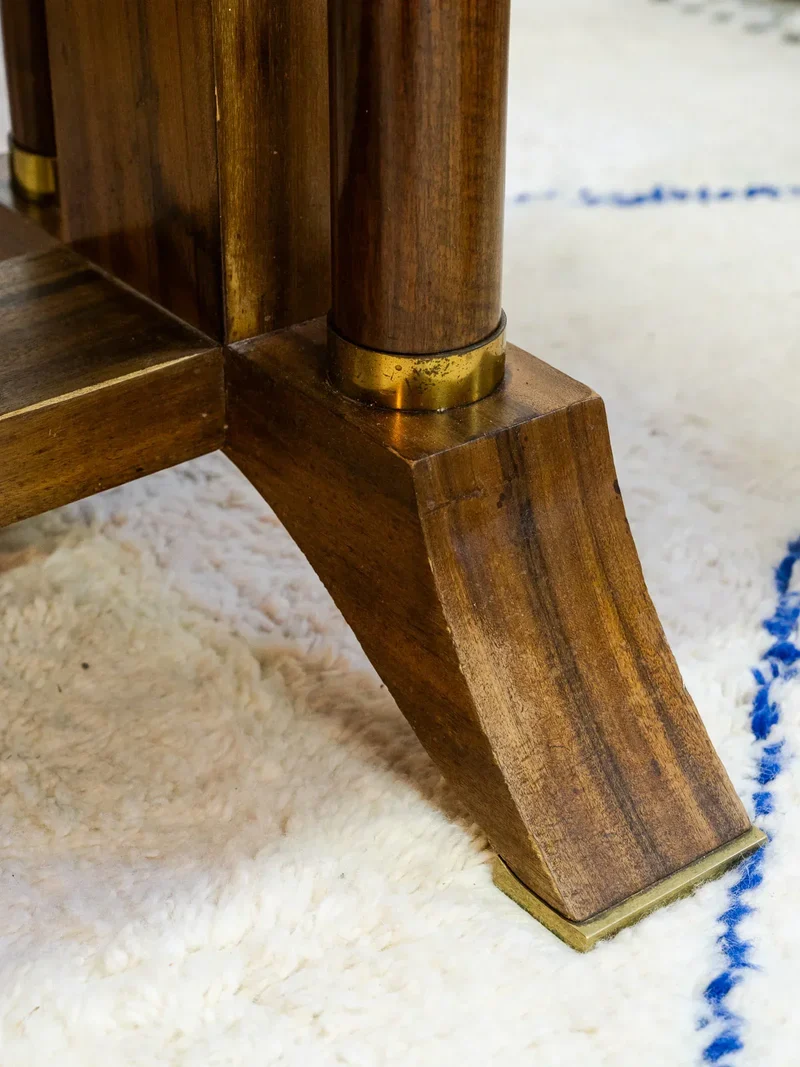 Romy, la grande table à manger en bois N°526
