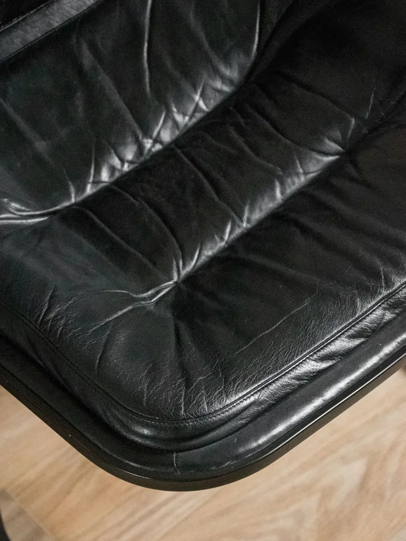 Alma, la paire de chaises en cuir N°1116