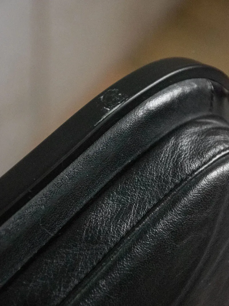 Alma, la paire de chaises en cuir N°1116