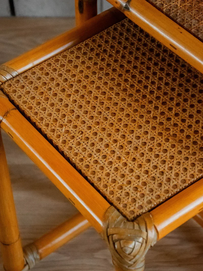 Barbara, les tables gigognes en bambou N°114