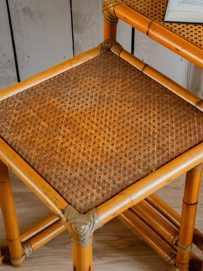 Barbara, les tables gigognes en bambou N°114