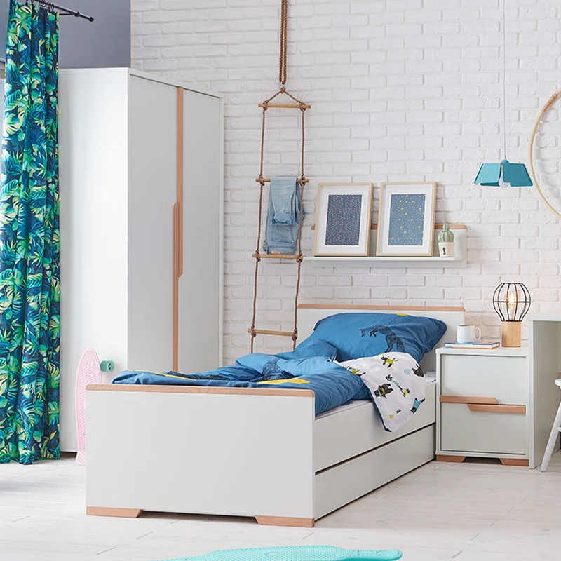 Armoire Pinio Snap Blanc et bois