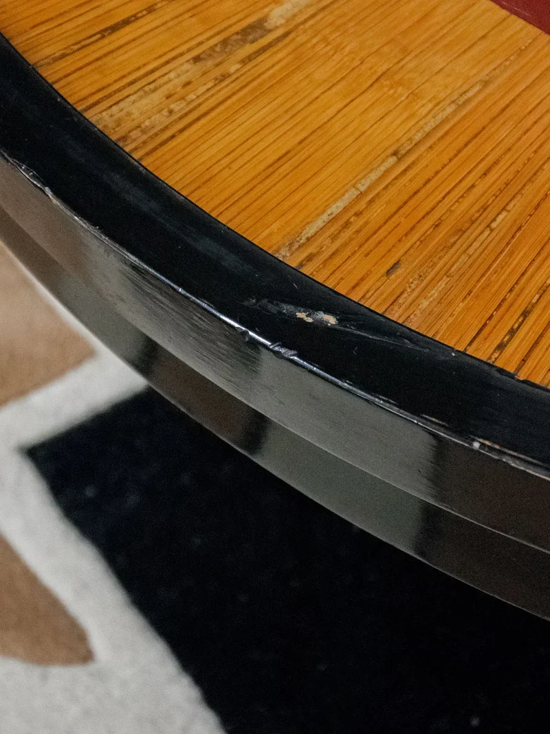 Donna, la table basse en bois japonisante N°686