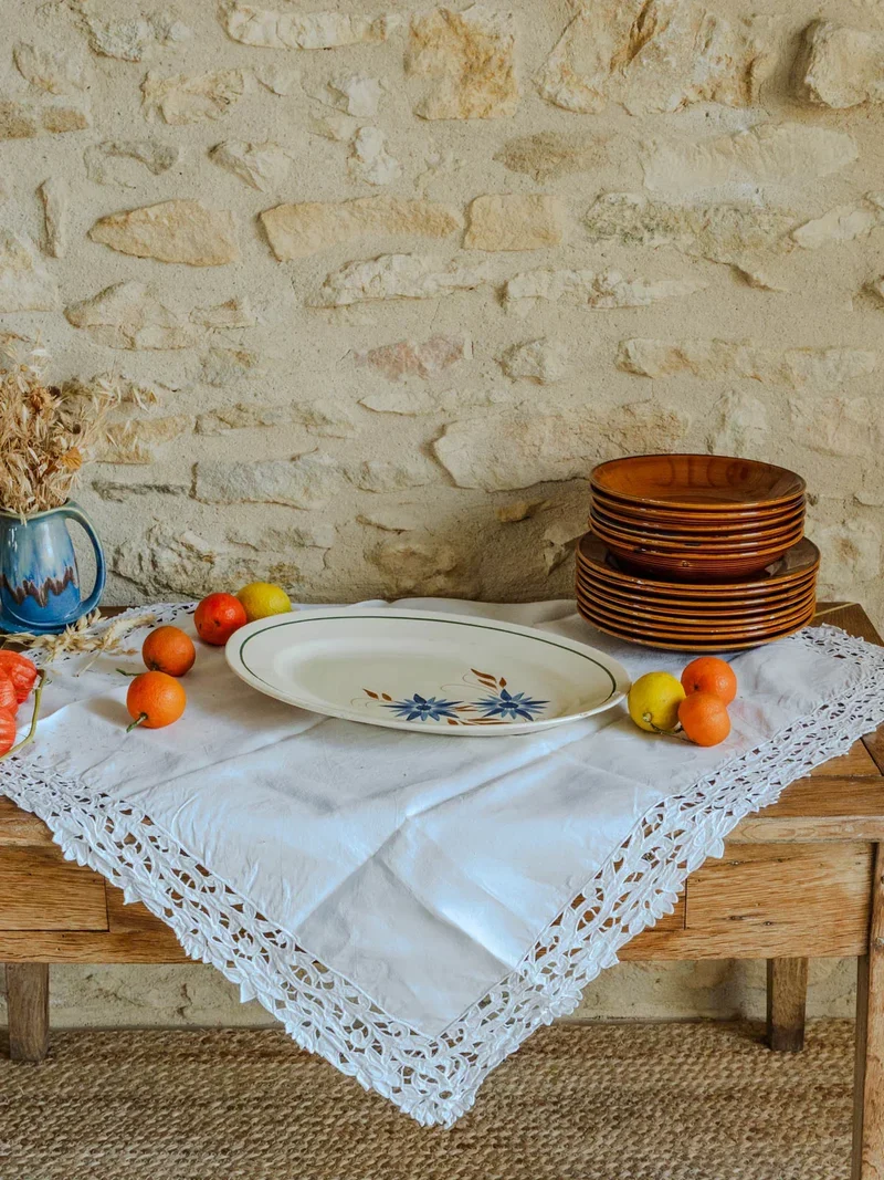 Nestor, le plat de service en faïence N°536