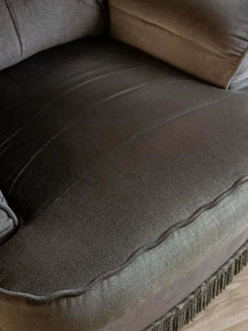 Ernest, le fauteuil en velours N°643