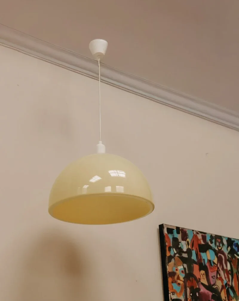 Sonia, la grande suspension jaune N°166