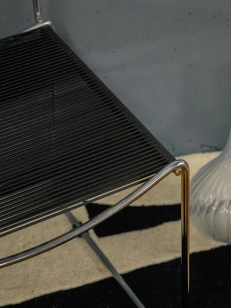 Alma, la chaise spaghetti en chrome N°1156