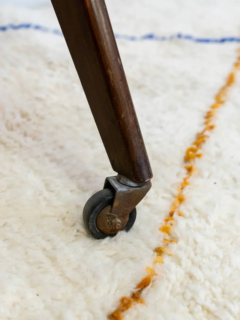 Henriette, la desserte en cuir de vachette N°157