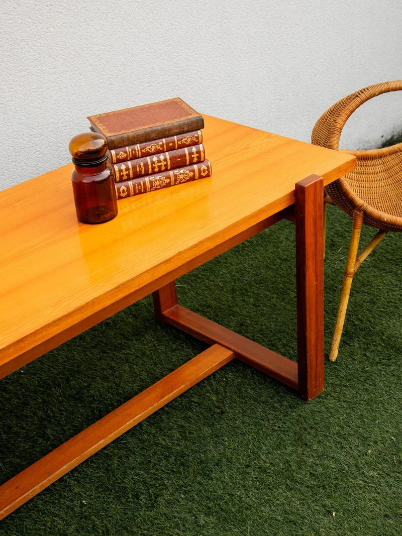 Donna, la grande table basse en pin N°723