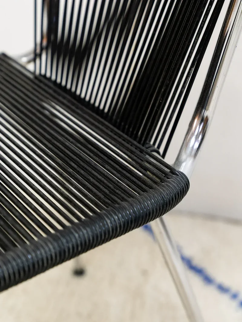 Alma, la paire de chaises en scoubidou N°1171