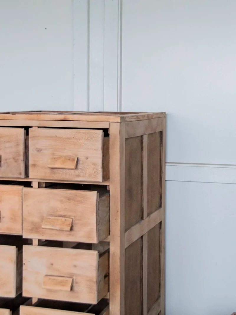 Fernand, le meuble de métier haut en bois N°182