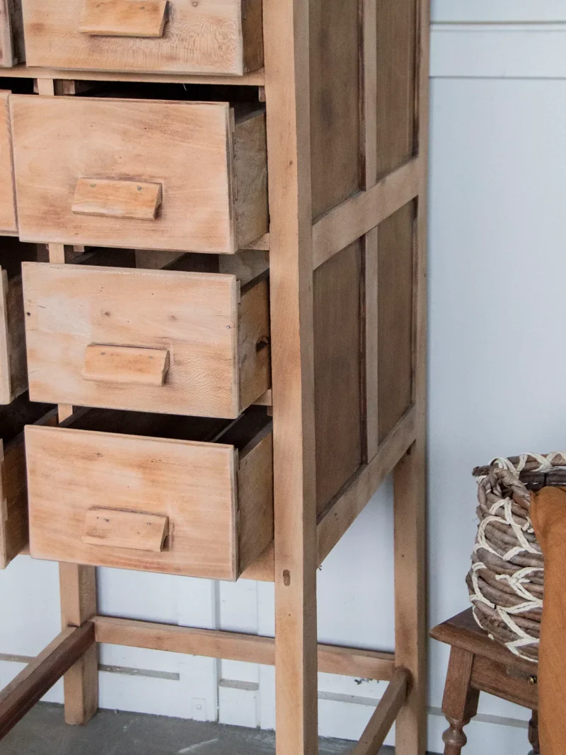 Fernand, le meuble de métier haut en bois N°182