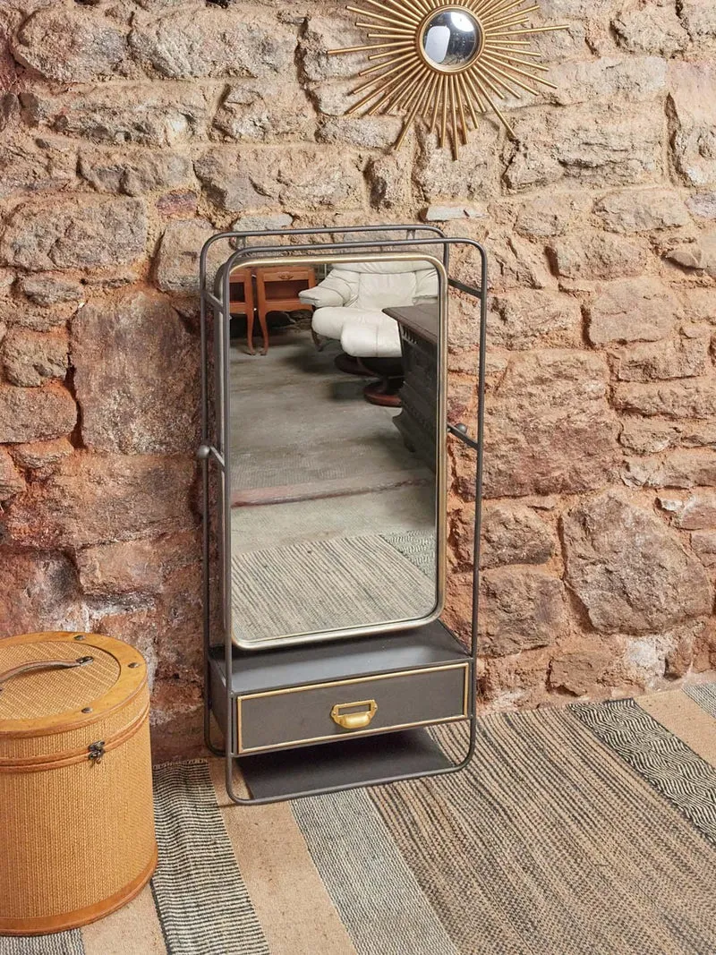Igor, le miroir d'entrée en métal N°882
