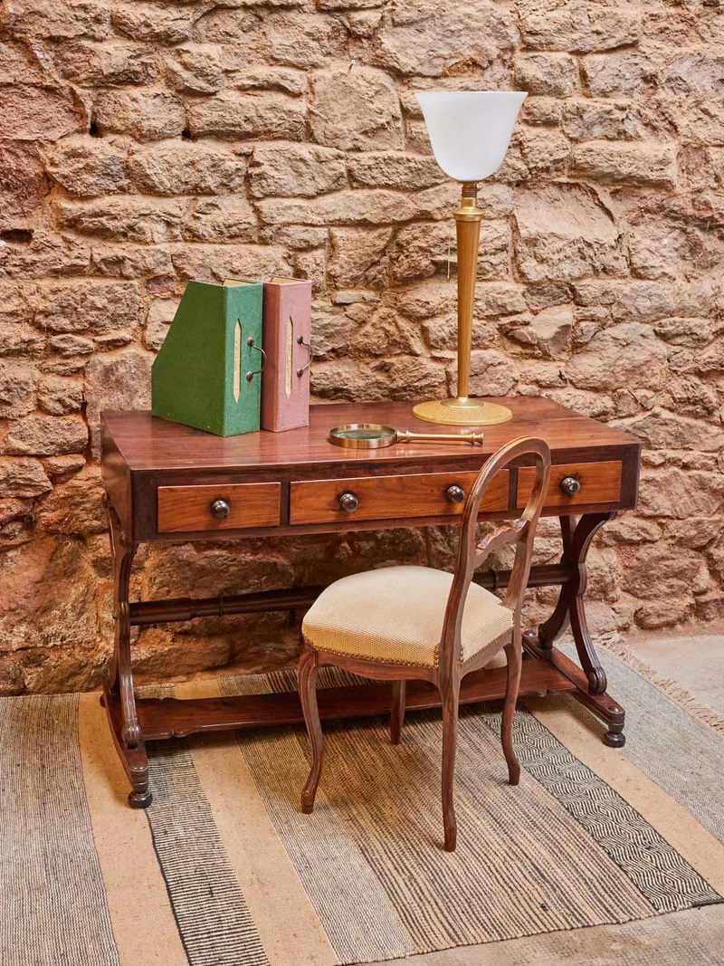 Edouard, le bureau anglais en bois N°503