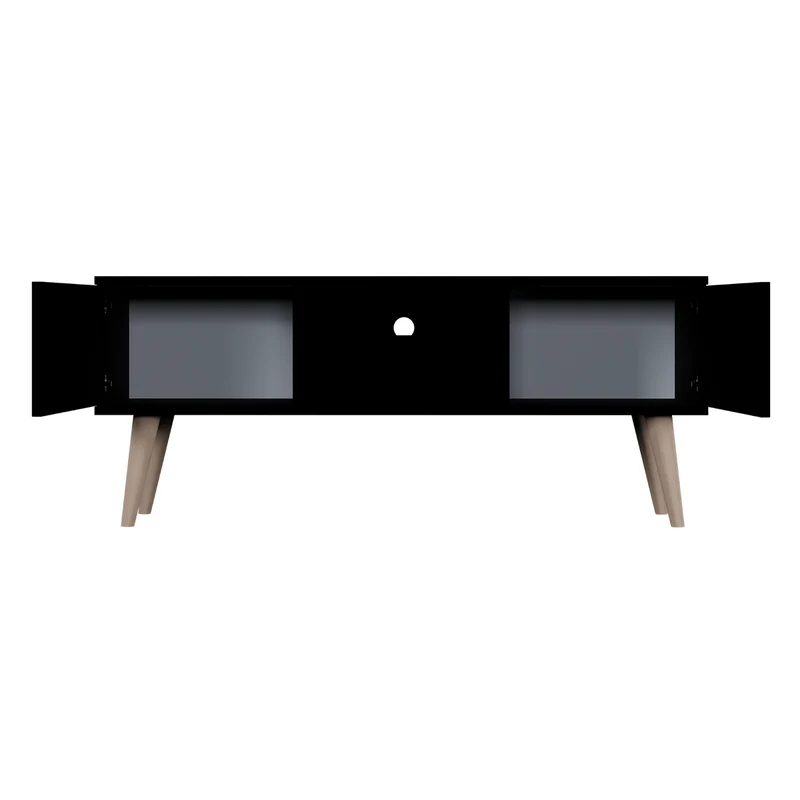 Meuble TV 120 cm Toronto - Noir