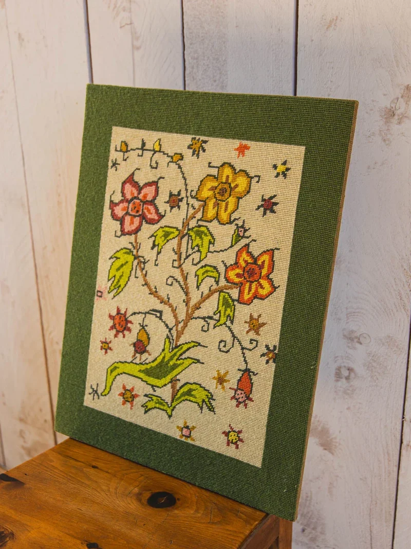 Nina, le canevas floral N°312