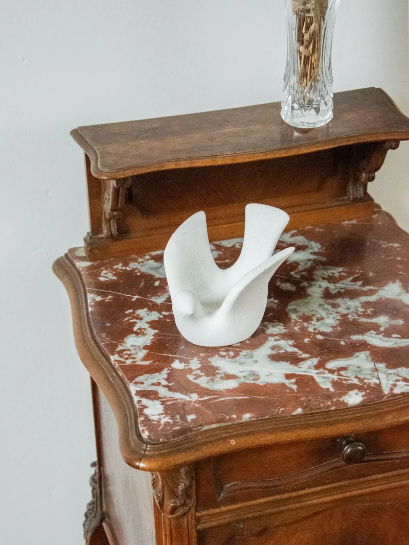 Odile, la table de chevet en bois N°606