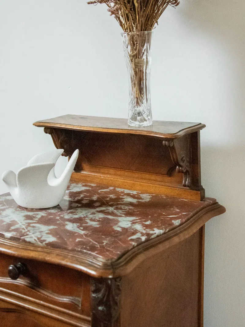 Odile, la table de chevet en bois N°606