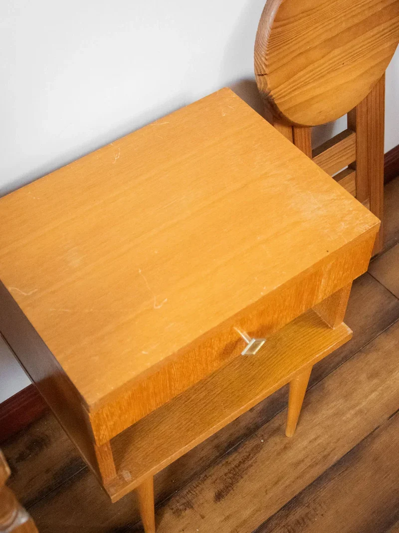 Maïa, la table de chevet en bois N°274