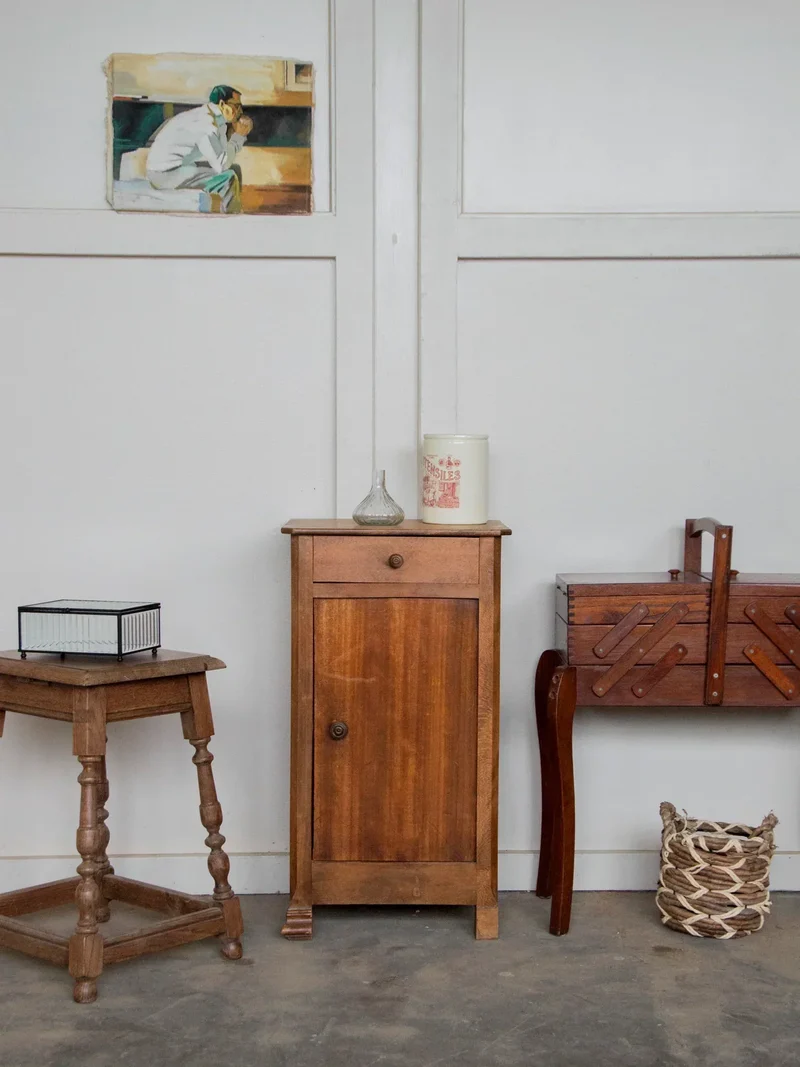 Odile, le grand chevet en bois N°627