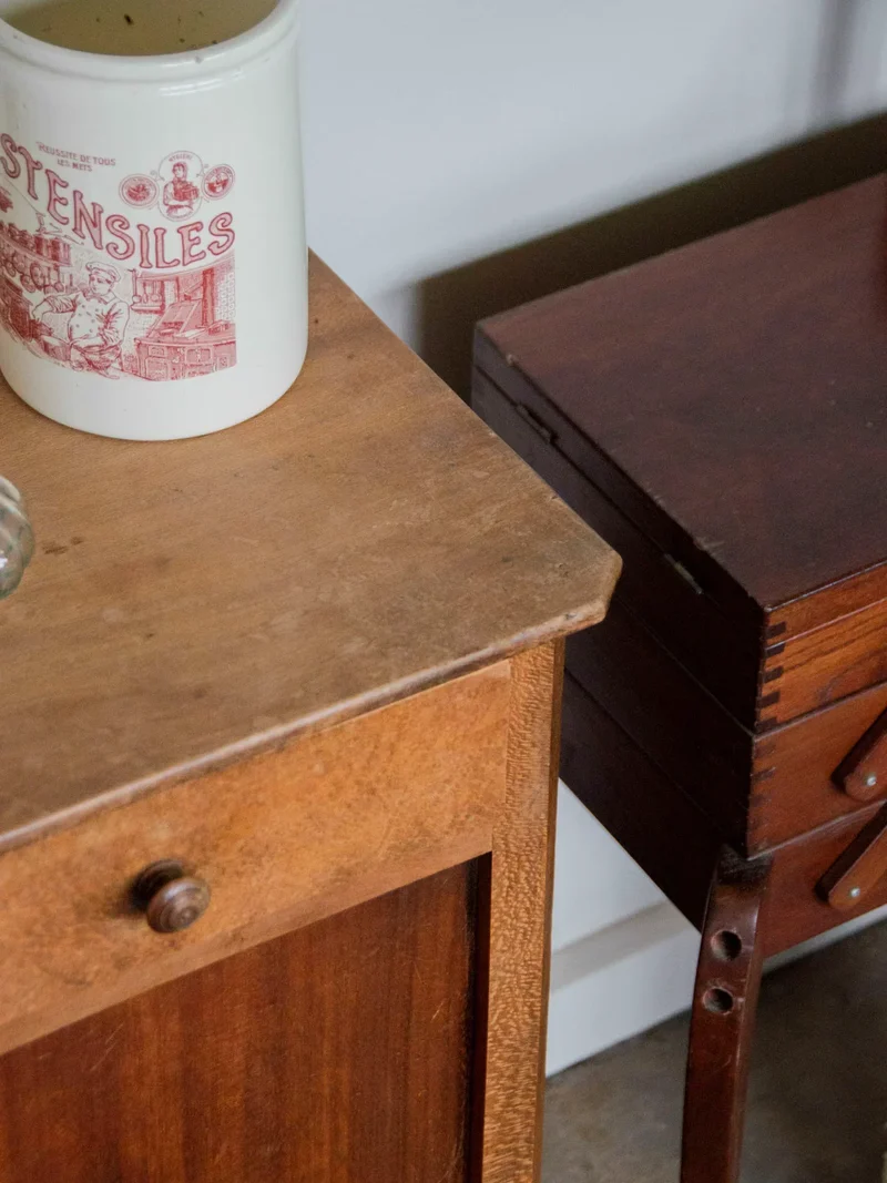 Odile, le grand chevet en bois N°627