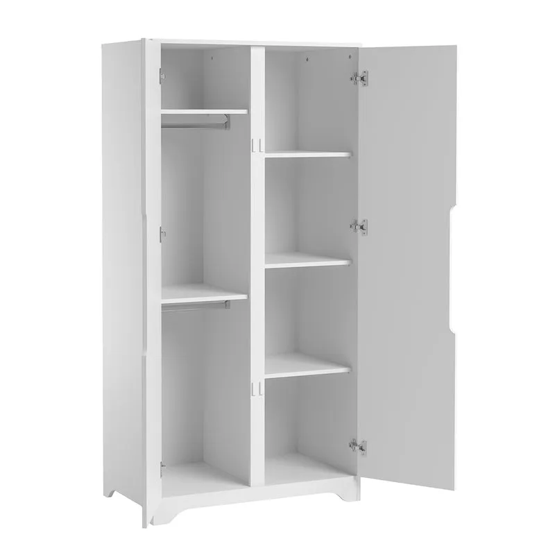 Armoire 2 portes Vox Ova Blanc