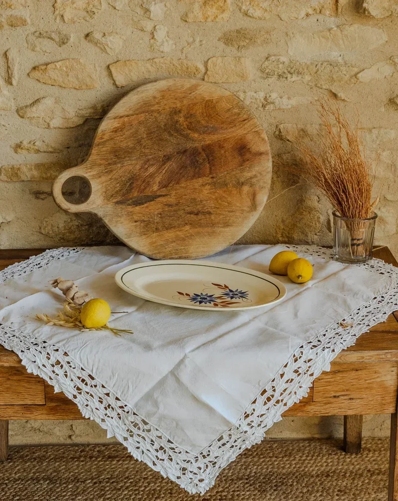 Nestor, le plat de service en faïence N°490