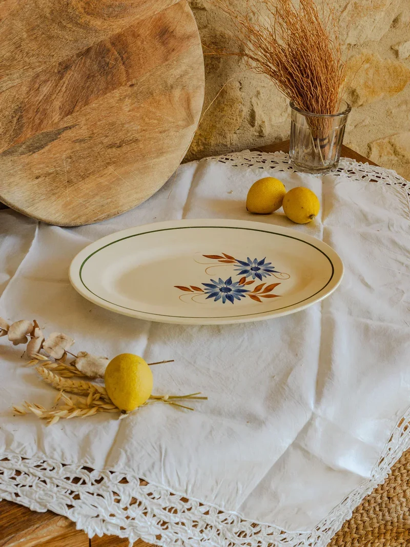 Nestor, le plat de service en faïence N°490