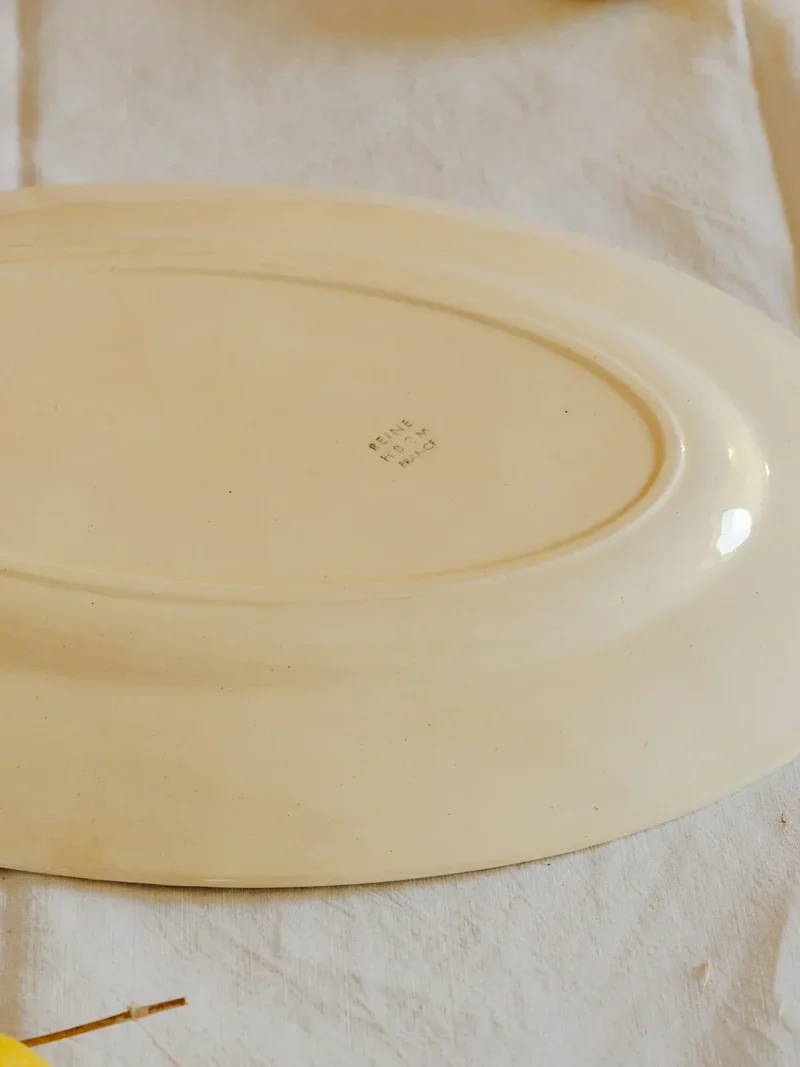 Nestor, le plat de service en faïence N°490