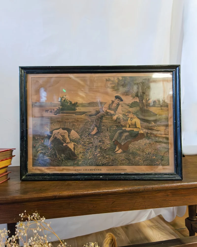 Nina, la gravure sous verre N°307