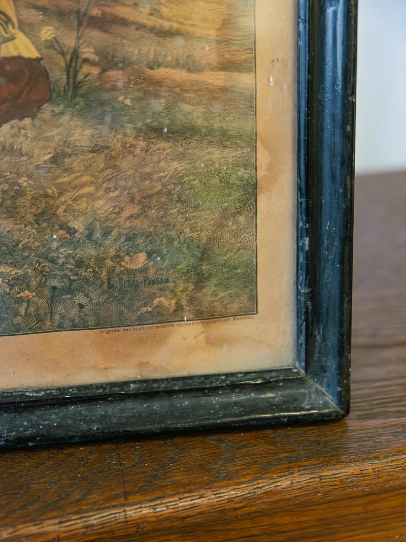 Nina, la gravure sous verre N°307