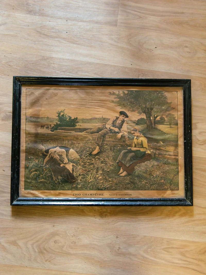 Nina, la gravure sous verre N°307