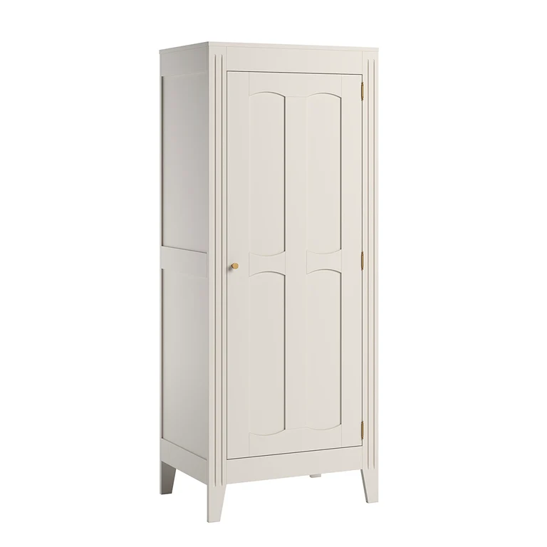 Commode 3 tiroirs et armoire 1 porte Vox Milenne Blanc